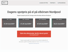 Tablet Screenshot of elen.nu